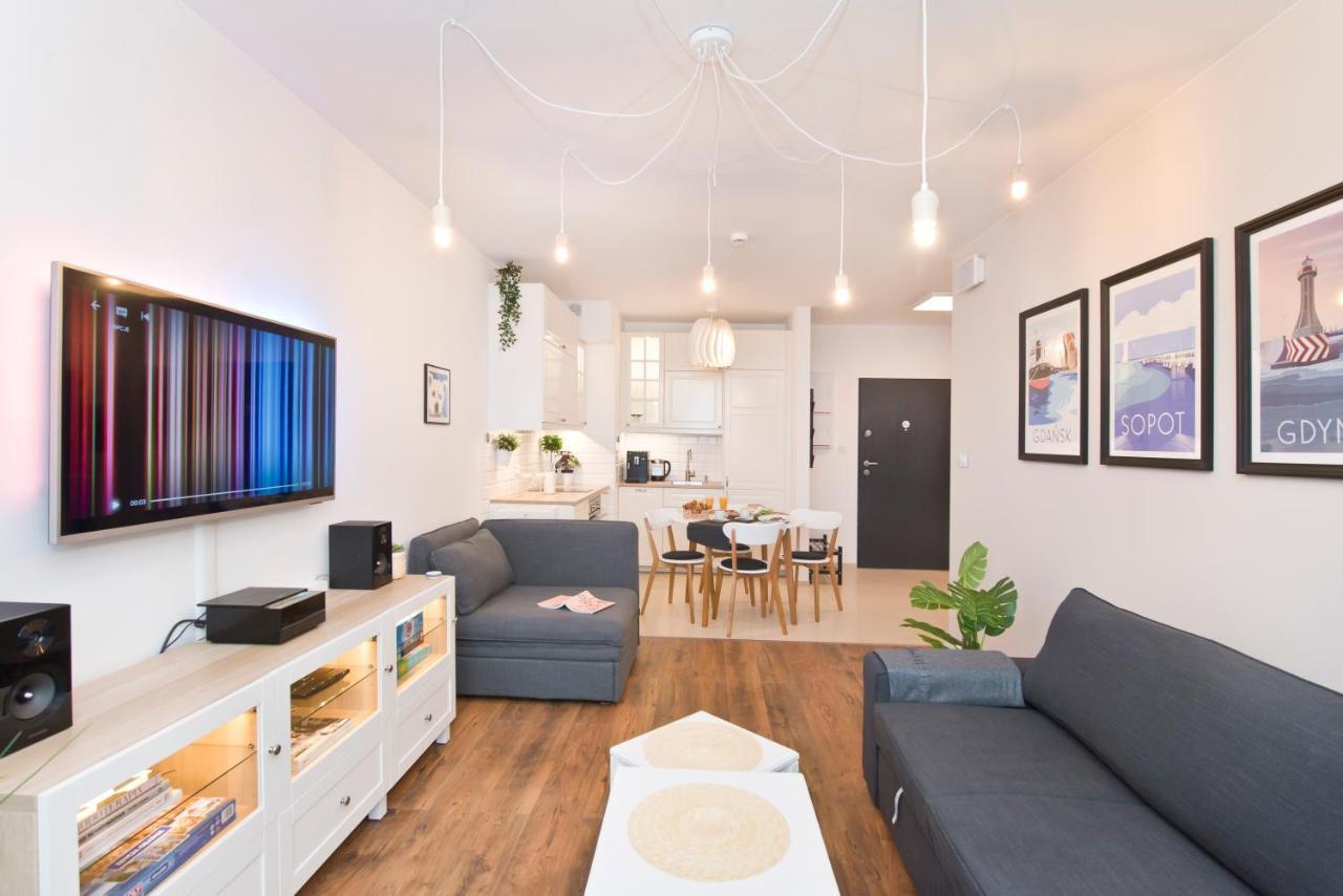 Love In Gdansk Aon Apartments מראה חיצוני תמונה