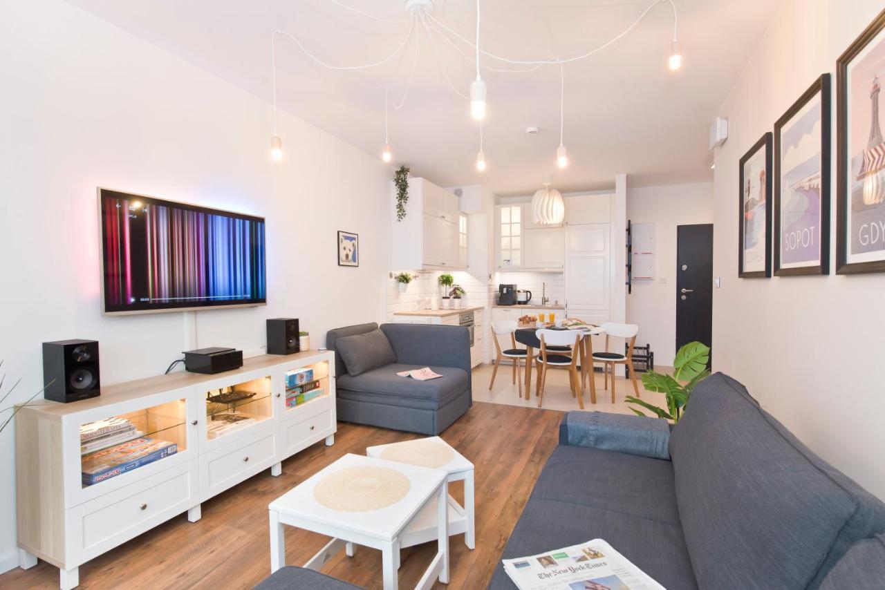 Love In Gdansk Aon Apartments מראה חיצוני תמונה